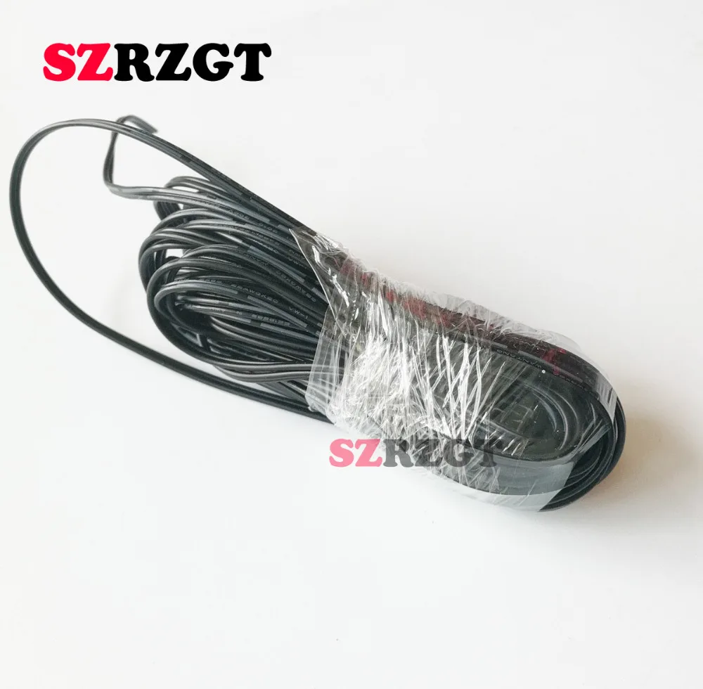2Pin удлинитель Черный провод кабель Шнур для 3528 5050 5630 Светодиодные полосы лампы 22AWG