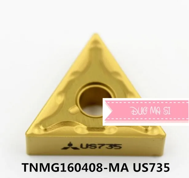 vice grip TNMG160404-MA US735/TNMG160408-MA US735, carbide inserts for turning tool holder boring bar router milling bits