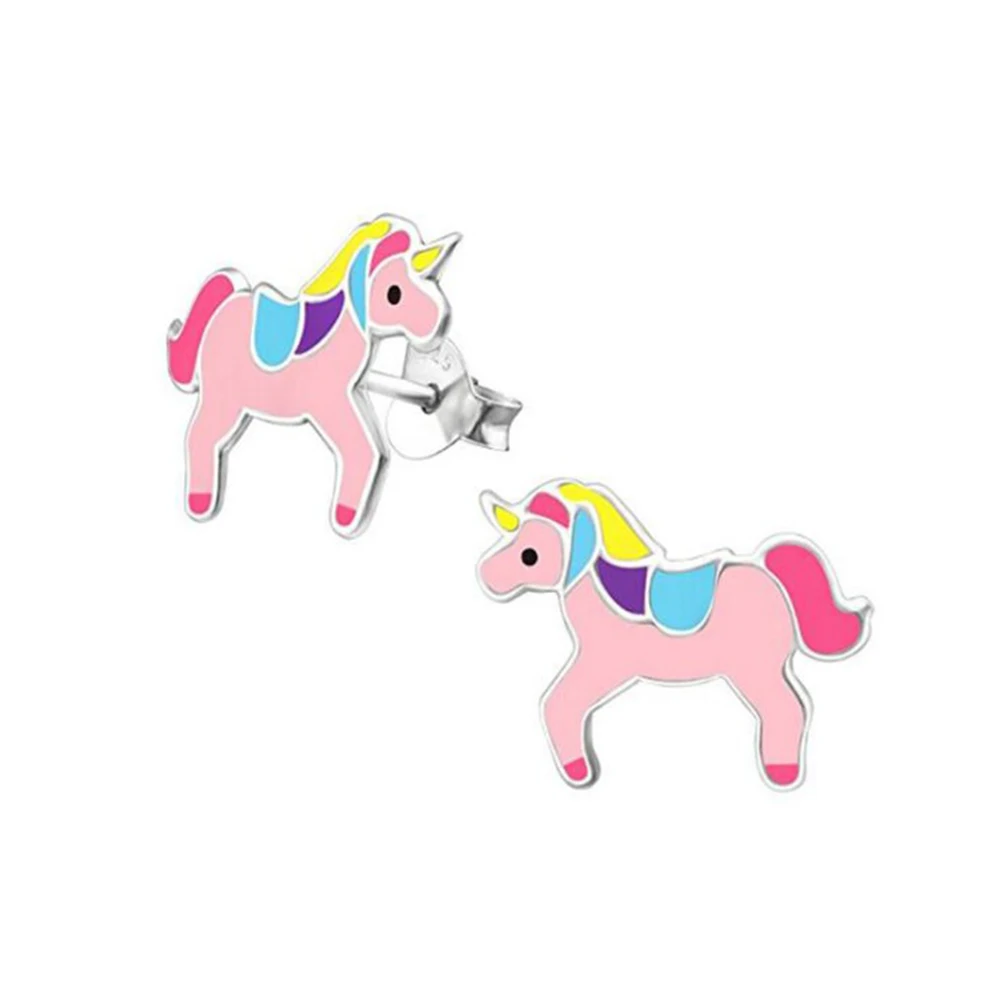 pink-colorful-unicorn-earring-1