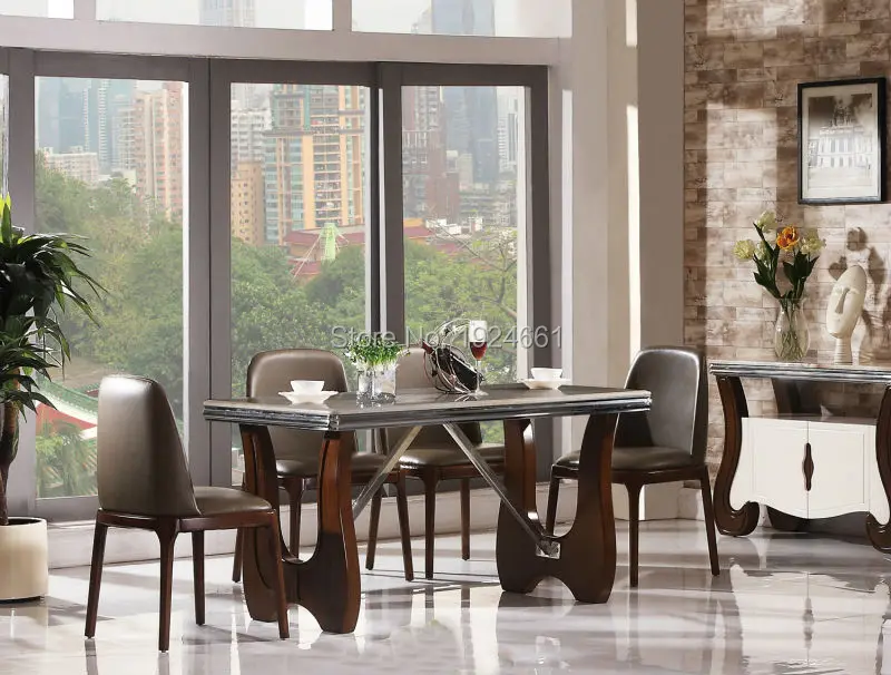

Meuble Dining Room Set Sets Moveis Antigos Para Sala Wood Carvings Furniture No Special Offer Time-limited Wooden Dinning 8096