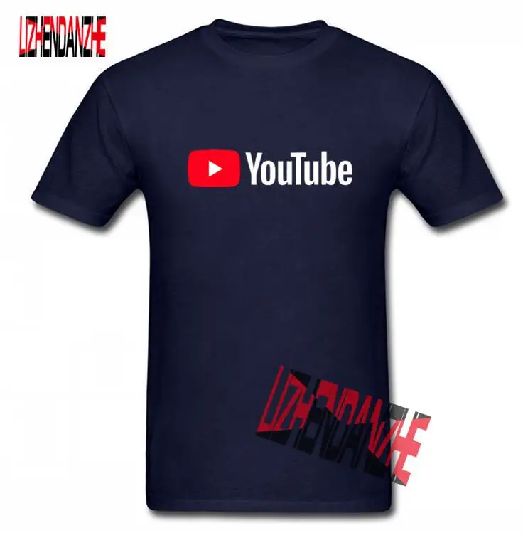 2019 юношеский молодёжный короткий рукав Футболка мужская одежда Логотип Youtube