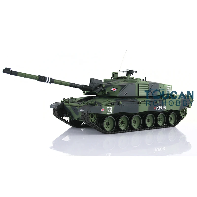 

AU Stock HengLong 1/16 Model Plastic Ver Sound 3908 Challenger II RTR RC Tank TH00124