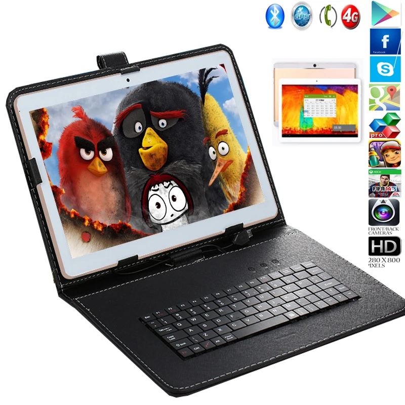 

FreeShip ibopaida 9.7 inch ANDROID 6.0 CELL PHONE TABLET PC DUAL SIM 16G 32G 2.0G Quad CORE 3G/4GB IPS Keyboard cover as gift