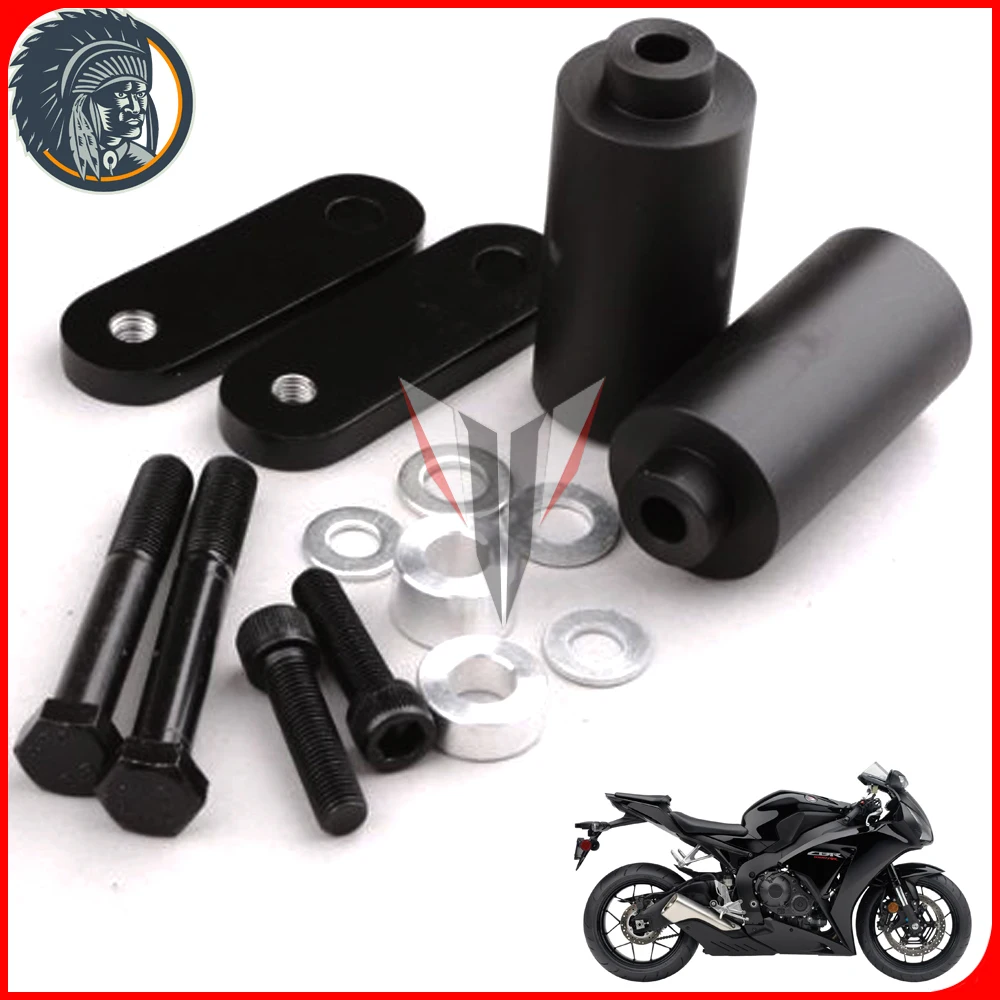 

Aftermarket free shipping motorcycle parts No Cut Frame Slider Crash Protector For Honda 2004 2005 CBR 1000RR 1000 RR Carbon