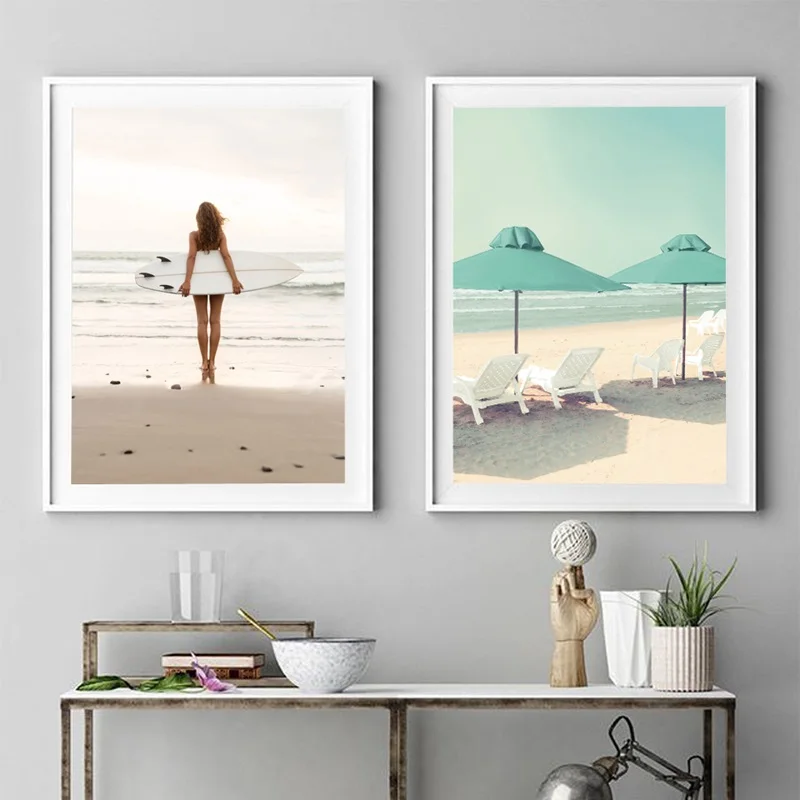 Nordic-Surf-Canvas-Painting-Coconut-Tree-Wall-Pictures-Travel-Bus-Landscape-Home-Decoration-Living-Room-Art (2)