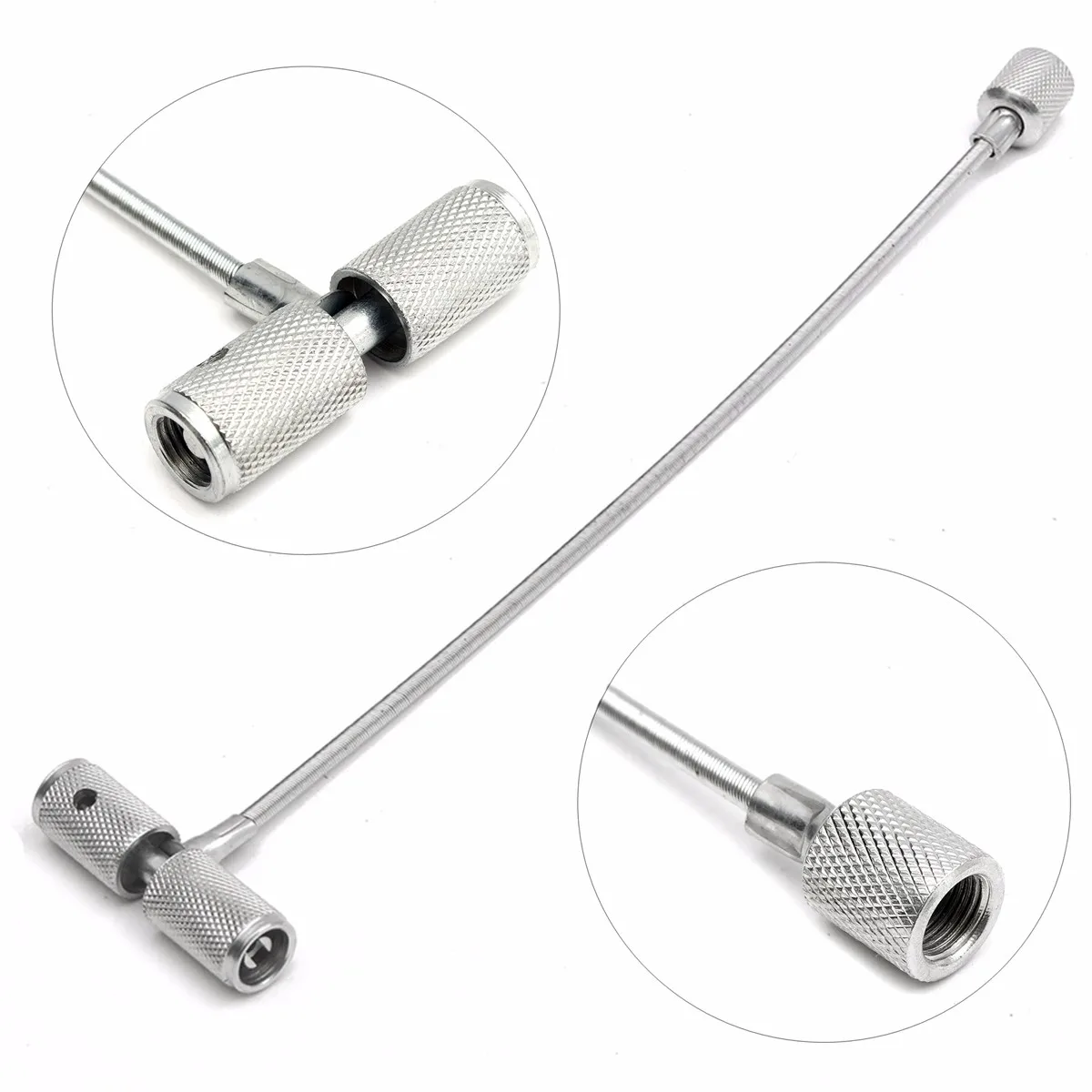Car Steel Removing Tire Valve Stem & Core Installation Tool Cable Type