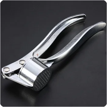 

by dhl or ems 100 pieces Brand stainless steel Garlic Hand Press Presser Crusher Ginger Squeezer Slicer Masher Kitchen Tool
