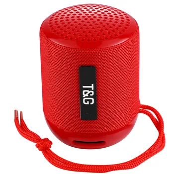 

TG129 Mini Bluetooth Speaker Wireless Bass Stereo Outdoor Portable Speaker Handsfree Waterproof Speaker Support Bt Fm Aux Tf Usb