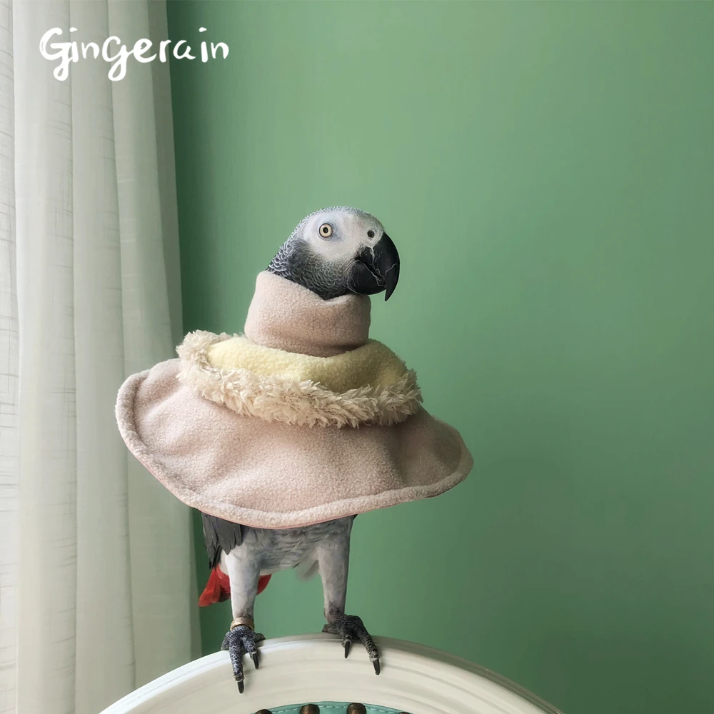 

Gingerain Bird clothes The parrot's hair-proof collar Elizabeth Circle