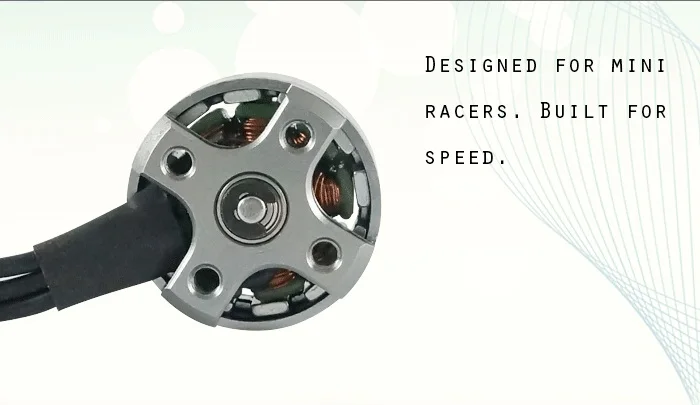 Мини Мотор Dragonfly MC1306 3100KV с дистанционным управлением по часовой стрелке/против