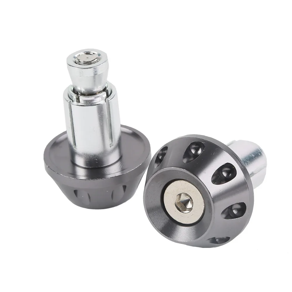 Universal Titanium Motorcycle Handlebar Ends Plug Slider Bar End Wight