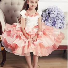 Детское длинное платье, летняя одежда для девочек, нарядные платья для девочек, свадебное платье с цветами, детская одежда, vestido de festa infantil