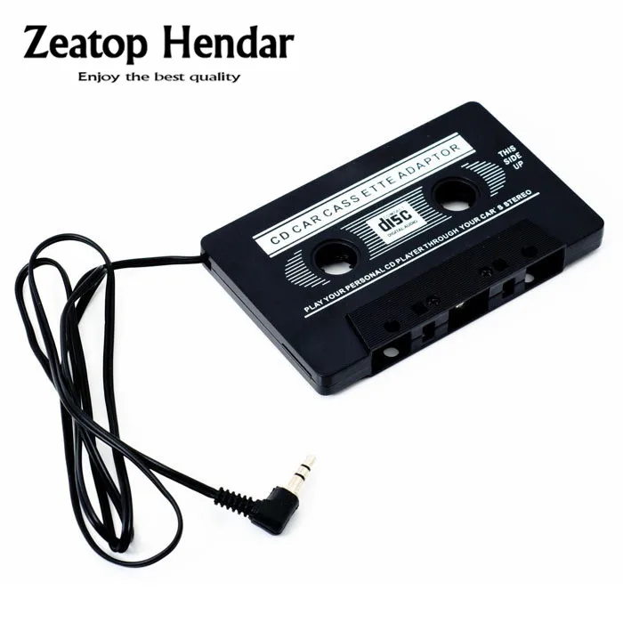 Car Tape Cassette to AUX Audio Adapter Converter 3.5mm for iPhone iPod MP3 CD