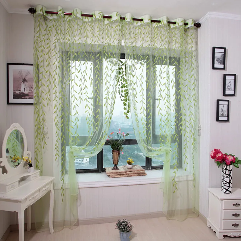 Дешевые тюлевые оконные шторы кухня спальня готовая органза окна Кортина ребенок бабочка окна шторы для гостиной