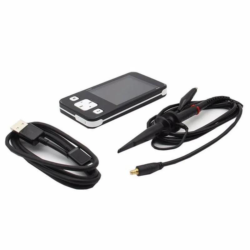 New MINI DS211 ARM Nano Pocket Professional Portable Digital Oscilloscope Digital DSO 211 DS 211 DS0211 DS0 211 with MCX Probe