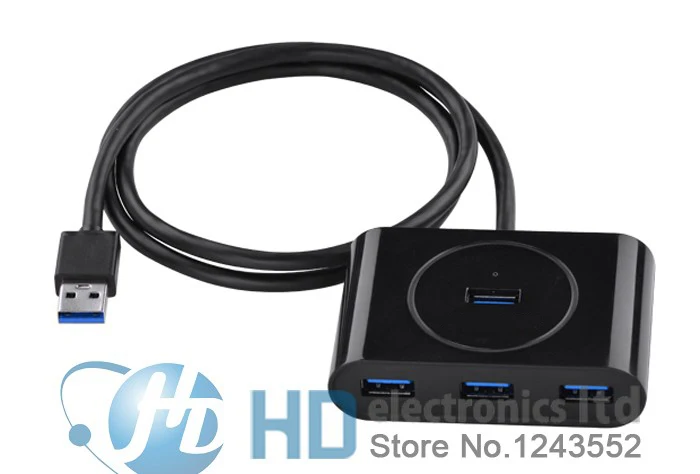 4 Ports Super Speed USB 3.0 HUB Compact Design for your