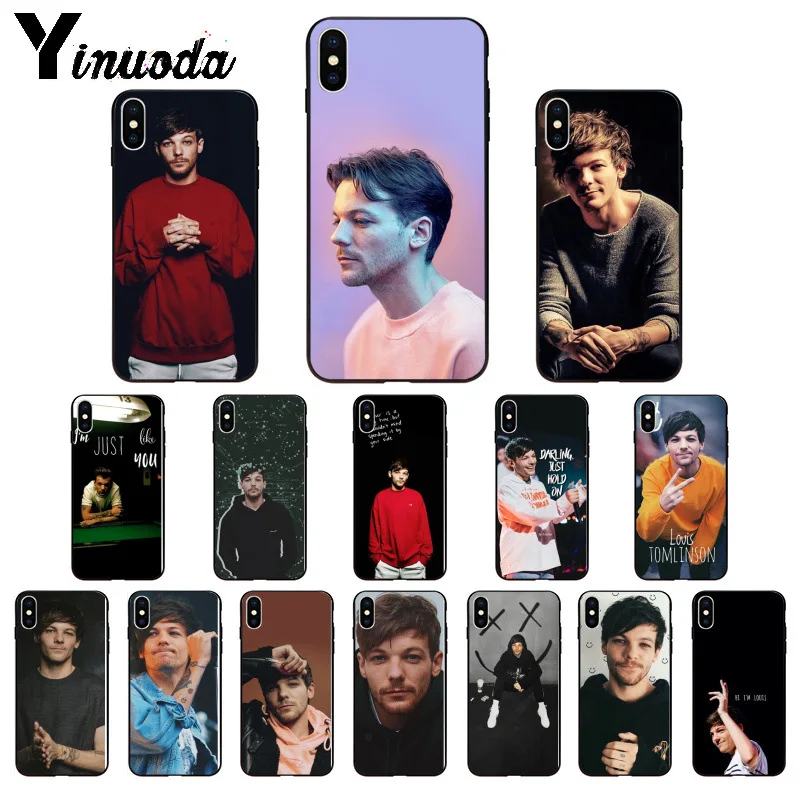 

Yinuoda Louis Tomlinson Black Soft TPU Phone Case Cover for Apple iPhone 8 7 6 6S Plus X XS MAX 5 5S SE XR Cellphones