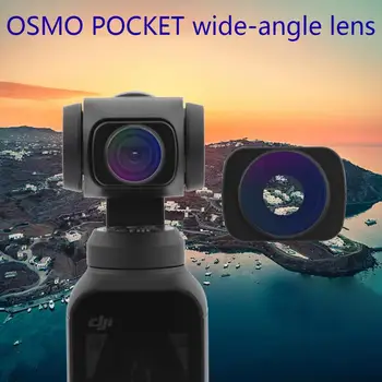 

Mini Portable Wide-angle Camera Lens Handheld Gimbal Magnetic Wide Angel Camera Lens Filter Accessories for DJI OSMO Pocket