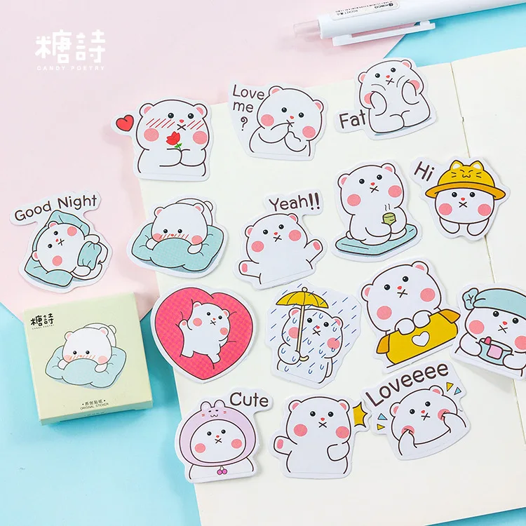aliexpresscom buy 45pcslot cute animals decoration adhesive