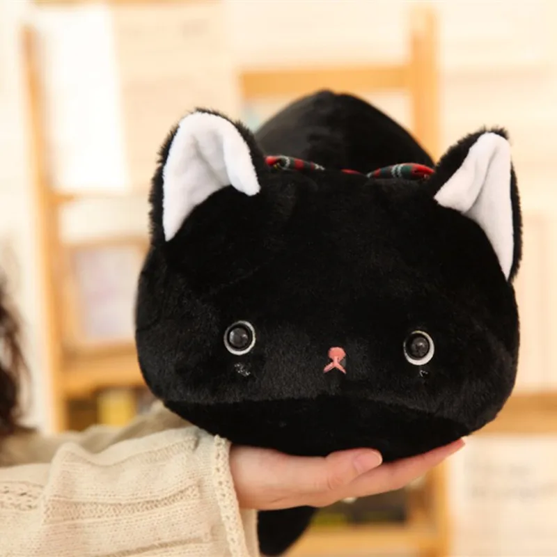 black cat plush