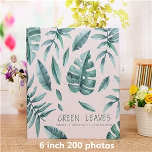 4/6 дюйма 200/400 шт interleaf Тип ноутбук альбом для Polaroid фото книги дети DIY милые печати детей Скрапбукинг подарок - Цвет: 4 inch forest