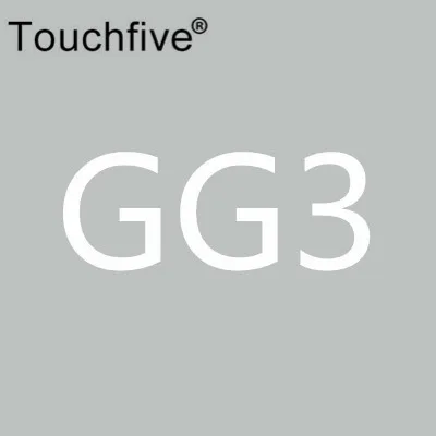 TOUCHFIVE дополнительный цвет двойная головка художественные маркеры Кисть ручка на спиртовой основе эскизные маркеры манга ручки для рисования товары для рукоделия - Цвет: GG3