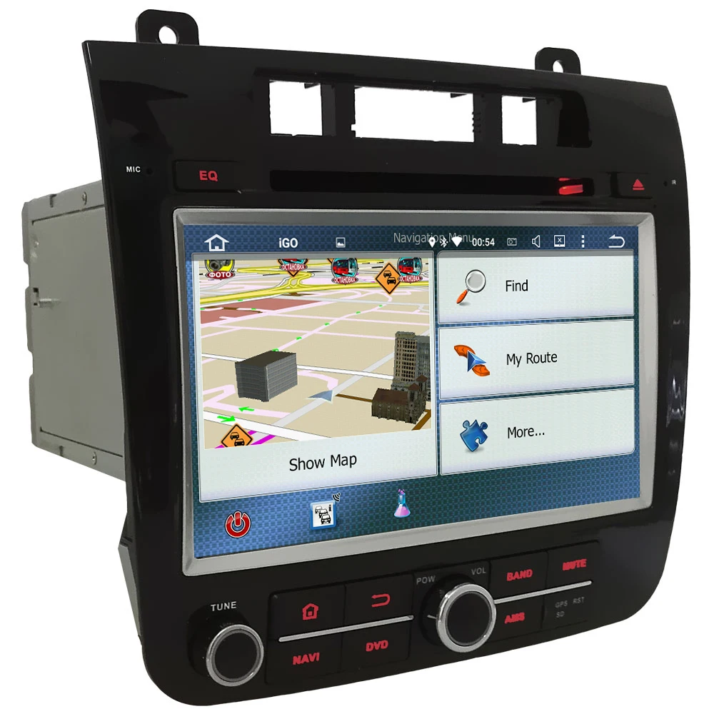 Clearance 8" Octa Core 4G Android 8.1 4GB RAM 64GB ROM RDS Car DVD Player Radio Head Unit GPS Glonass For Volkswagen VW Touareg 2010-2016 3