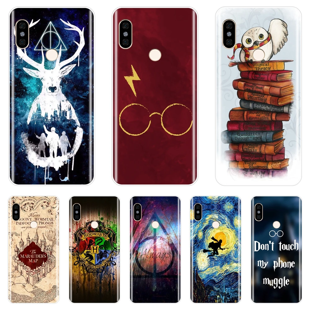 

Harry Potter Phone Case For Redmi S2 6A 5 Plus Case Silicone Back Cover For Pocophone F1 Xiaomi Redmi Note 4 4X 5 5A 6 Pro Prime