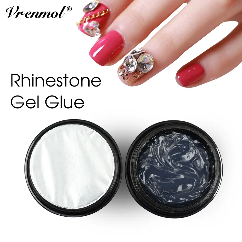 Vrenmol UV Gel Adhesives Super Sticky Nail Art Rhinestone Glue Nail