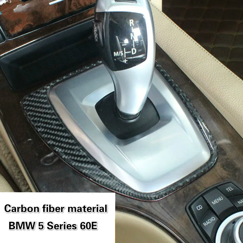 Gear Shift Switch Buttons Frame Sticker Cover Trim For BMW 5 Series