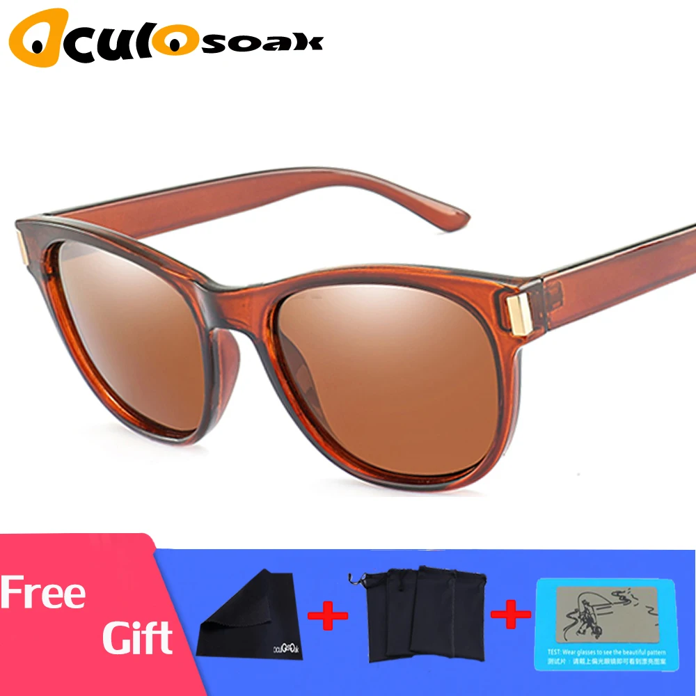 Brand Design Cat eye Women Sunglasses Polarized Female Sun Glasses Vintage Style Shades Glasses Feminino Oculos 2019 Brand Design Cat eye Women Sunglasses Polarized Female Sun Glasses Vintage Style Shades Glasses Feminino Oculos 2019