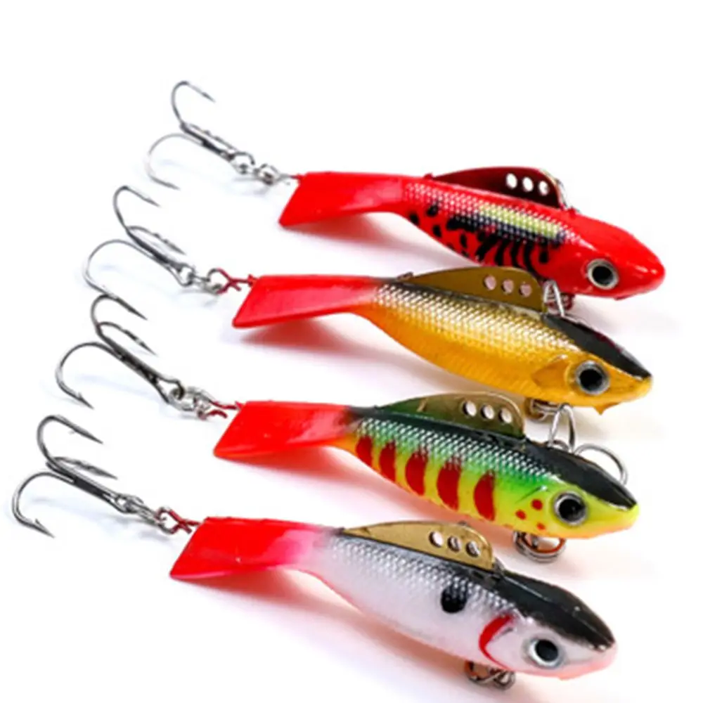 1PC Artificial Ice Fishing Lures Walleye Jigs Winter Bait Hard Lure Balancer for Fishing Baits