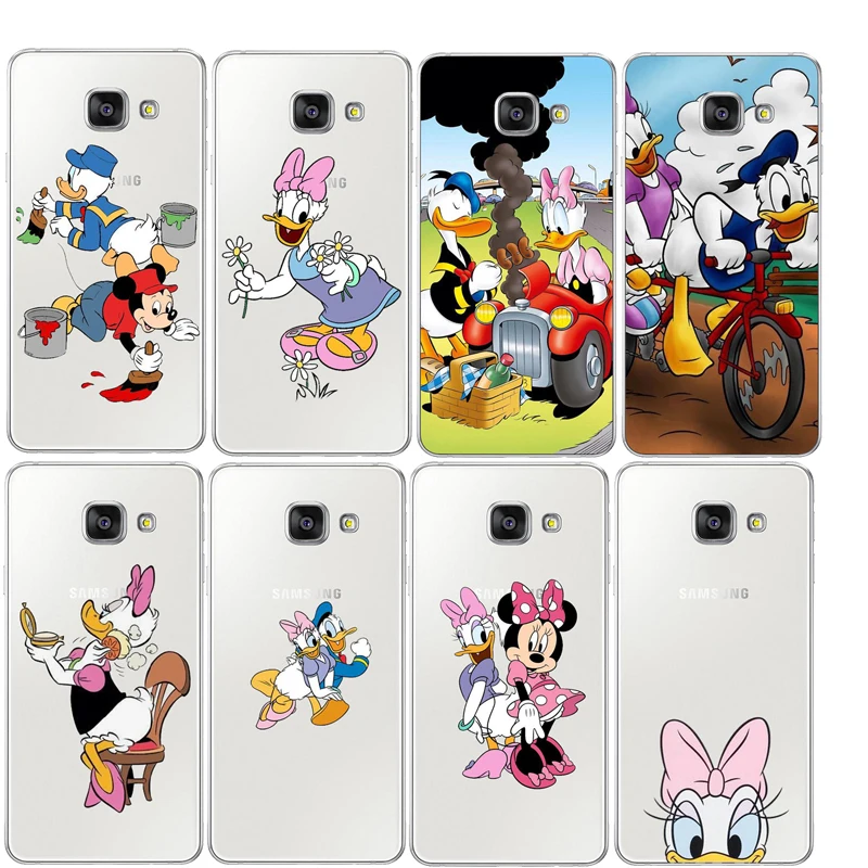 

Donald Duck and Daisy phone case cover hard PC For Samsung S6 S6edge S7 S8PIUS S9 NOTE2 4 5