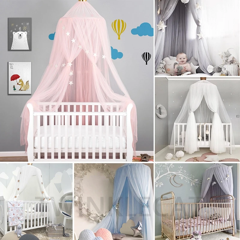 round princess crib
