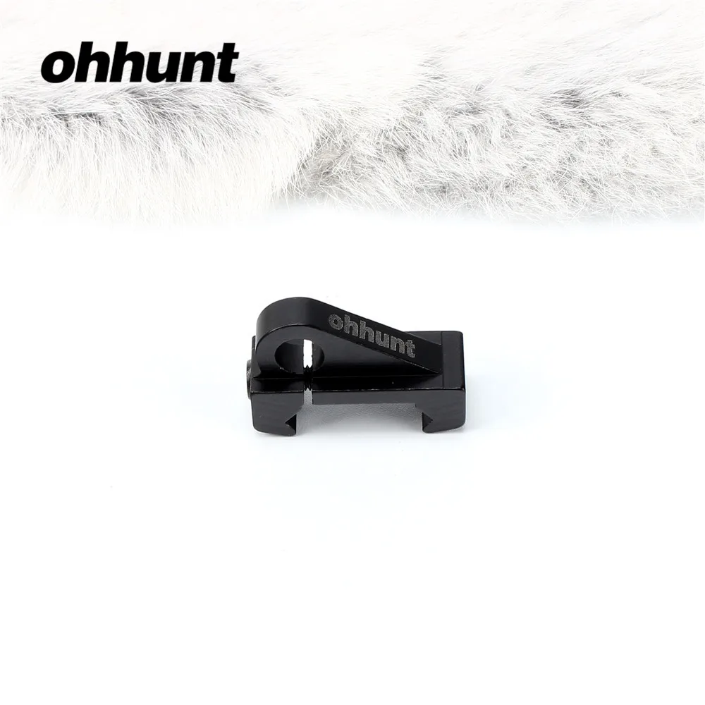 

ohhunt Hunting Tactical Black Tactical Rifle Aluminum Sling Swivel Hook Mount Attachment For 20mm Picatinny Weaver Rail
