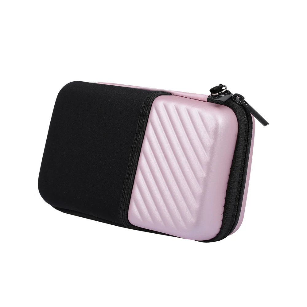 

Portable Carrying Case EVA Shockproof Organizer for Hard Disk Cables Charger Impact Resistant Hard Drive Storage Bag