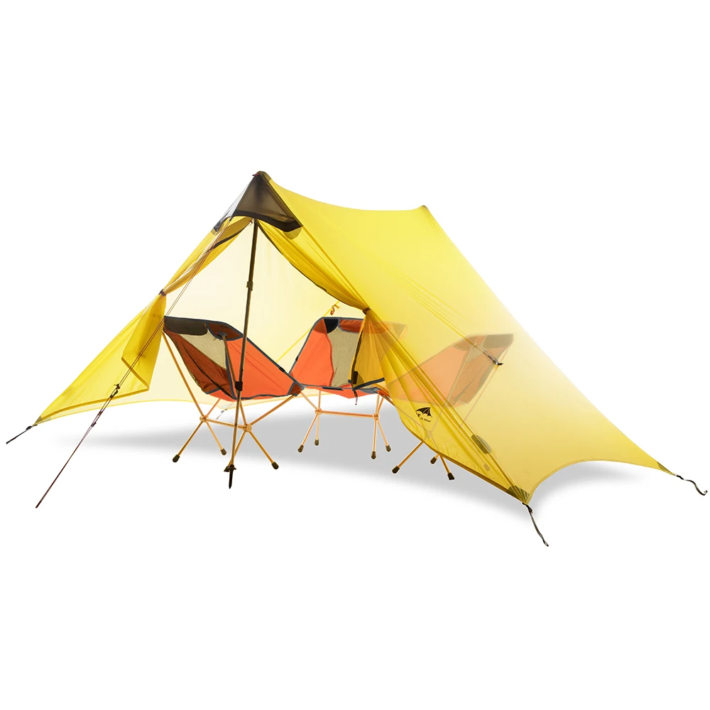 Ultralight Hiking Tent 3 Season Professional Trekking Pole Tent Amping