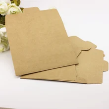 50pcs lot 12 5 12 5cm 250G Kraft Paper CD Bag Envelope Antique Import Kraft Paper