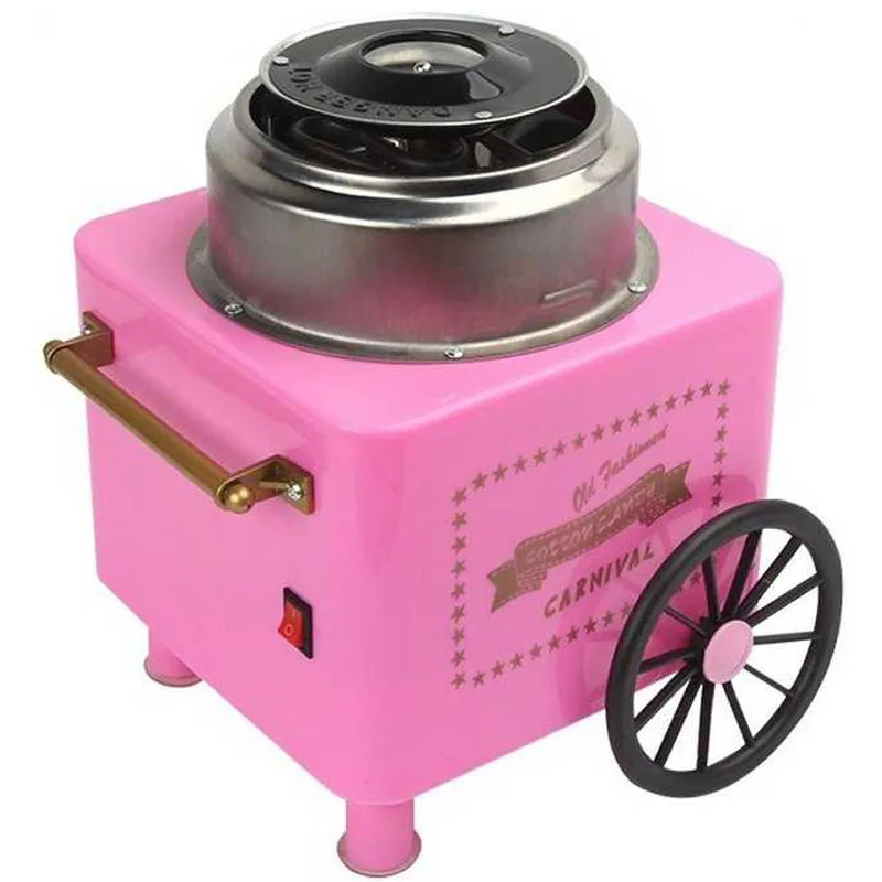 Мини Сладкая автоматическая машина для производства конфет машина дома Diy хлопок конфеты машина сахар