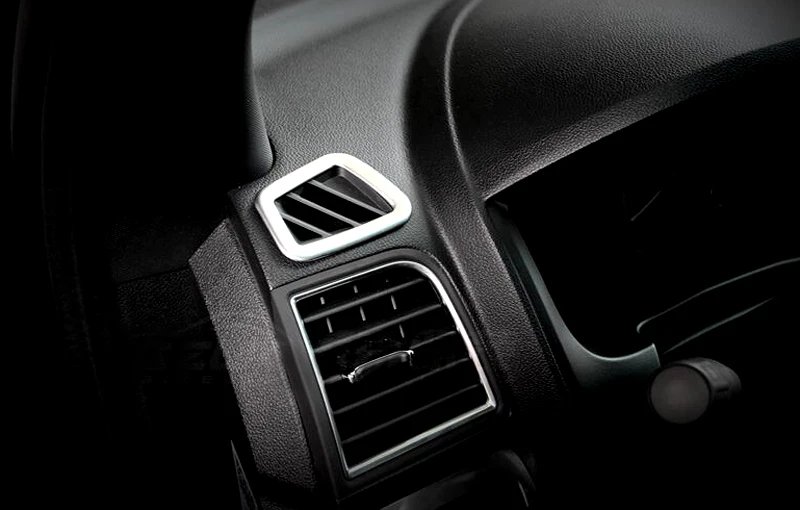 Upper Air Condition Vent Outlet Cover Trim 2pcs For Ford Explorer 2011 2012 2013 2014 2015