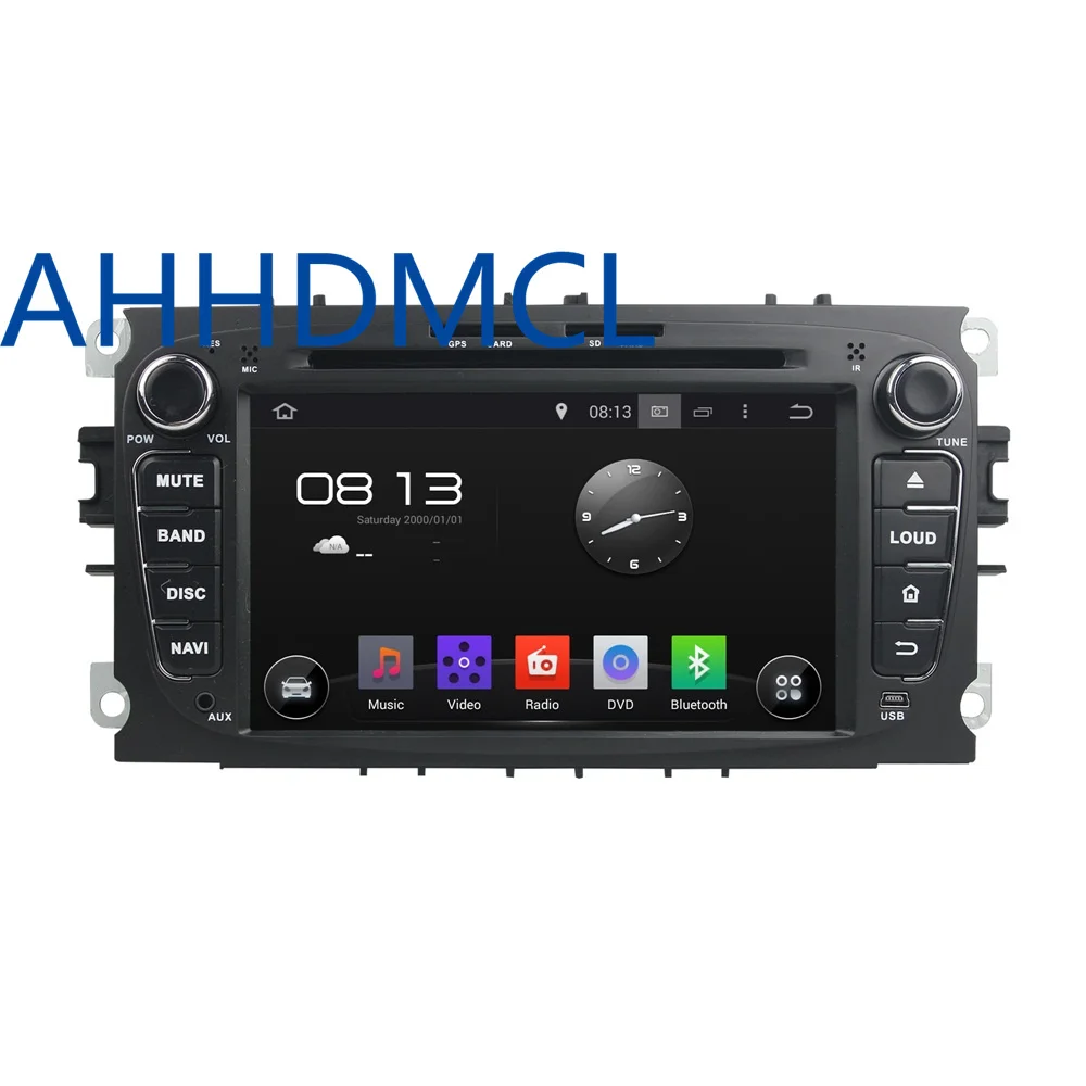 Sale Car Multimedia Player Stereo Radio DVD Player Android 8.1.0 For Ford Mondeo 2007-2010 S-Max2008-2010 Tourneo Transit Connect2010 0