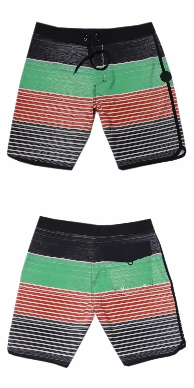 BNWT мужские пляжные шорты быстросохнущие водонепроницаемые пляжные шорты из спандекса и эластана мужские шорты бермуды повседневные шорты - Цвет: Армейский зеленый