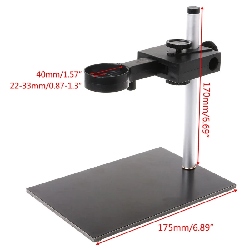 Универсальный цифровой USB микроскоп подставка держатель Поддержка кронштейн отрегулировать вверх и вниз