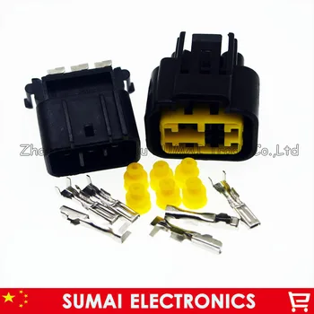 

6 Pin PCB 2.3mm male&female auto door glass elevator plug,Furukawa car refit connector for Peugeot 307,406 ect.