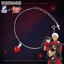 Buy Fate Stay Night Bracelet Silver 925 Sterling Jewelry Game Anime Chararcter Cosplay Rin Tohsaka Figure Model Free Shipping