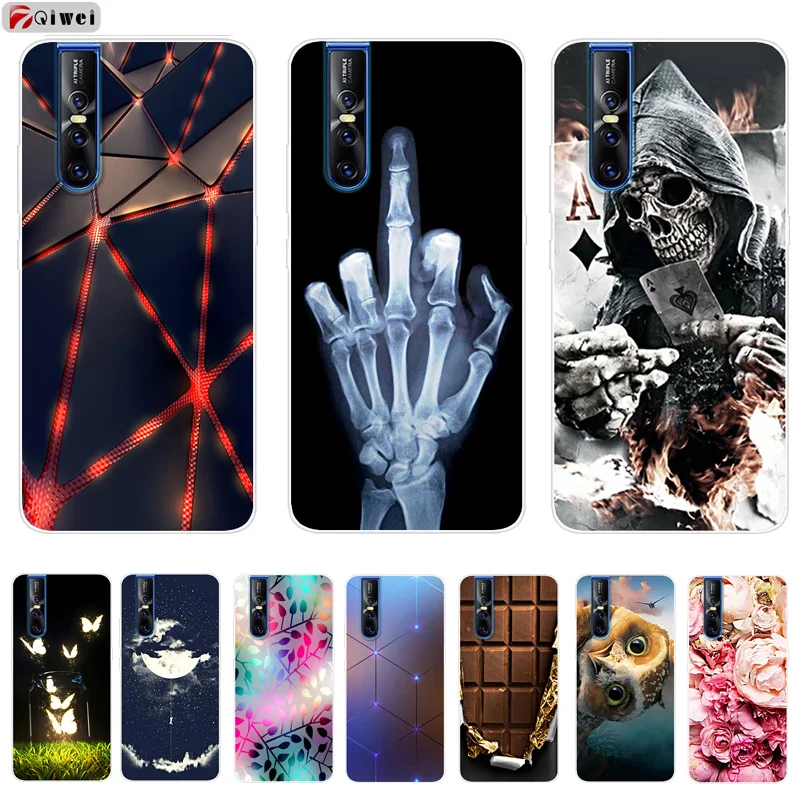 For Coque Vivo V15 Pro Case Cover Soft TPU Silicone Phone Case For Vivo V15Pro Case Fundas Cartoon Capas V 15 pro Clear Bumper For Coque Vivo V15 Pro Case Cover Soft TPU Silicone Phone Case For Vivo V15Pro Case Fundas Cartoon Capas V 15 pro Clear Bumper
