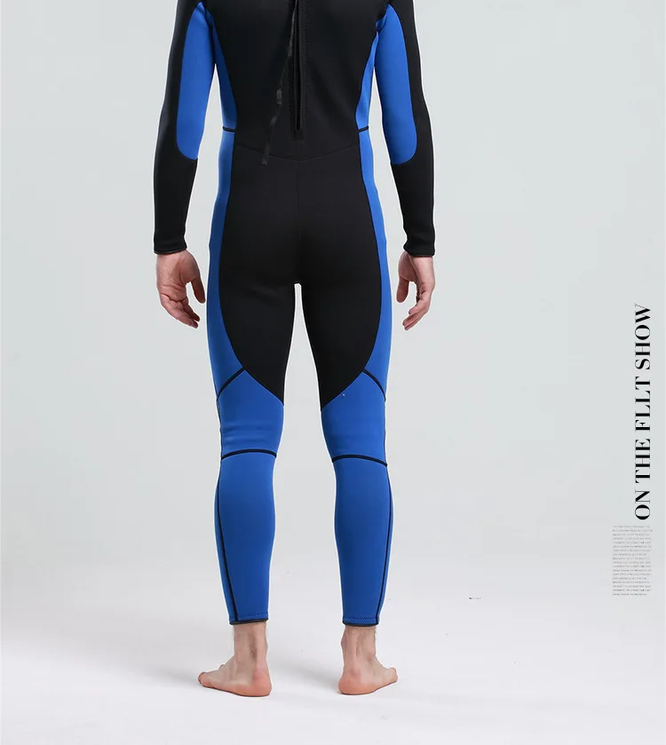 Неопреновый гидрокостюм Для мужчин 3 мм всего тела плавательная Дайвинг ...