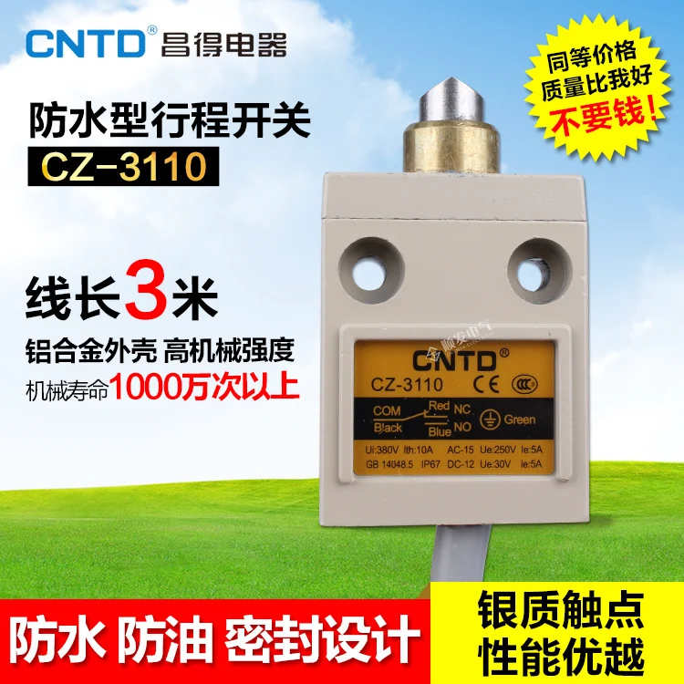 

HWEXPRESS TZ CZ-3110 Waterproof Defence Oil Stroke Switch Fretting Limit Switch IP67