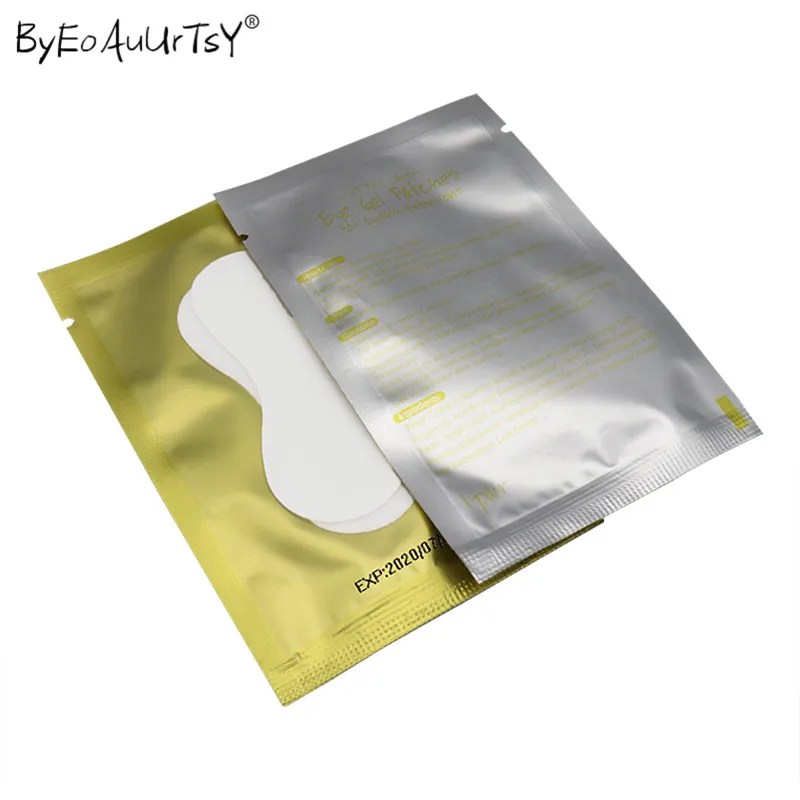 20 PairsPack Paper Patches Eyelash Under Eye Pads Lash Eyelash Extension Grafted Eye Stickers Wraps Make Up Tools               (6)