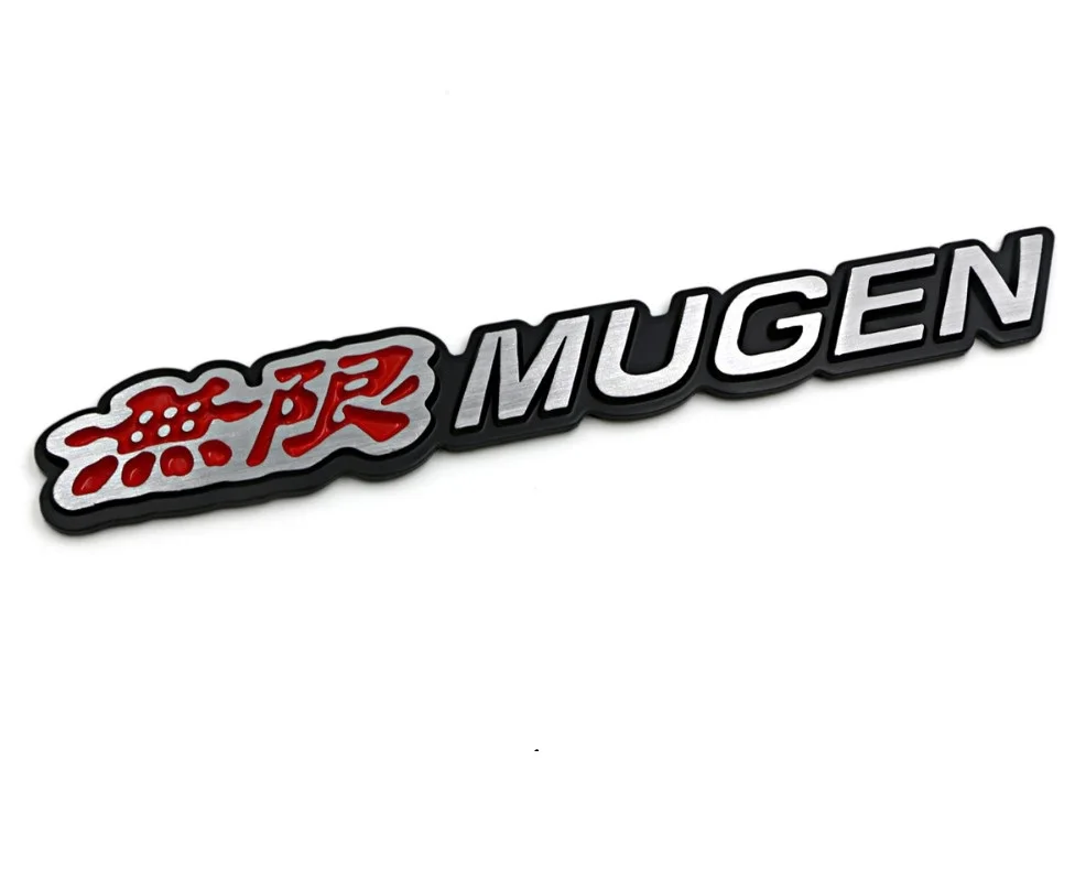 3d Aluminum Mugen Emblem Chrome Logo Rear Badge Car Trunk Sticker Car Styling For Mugen Honda Civic Accord Crv Fit And So On Car Stickers Aliexpress
